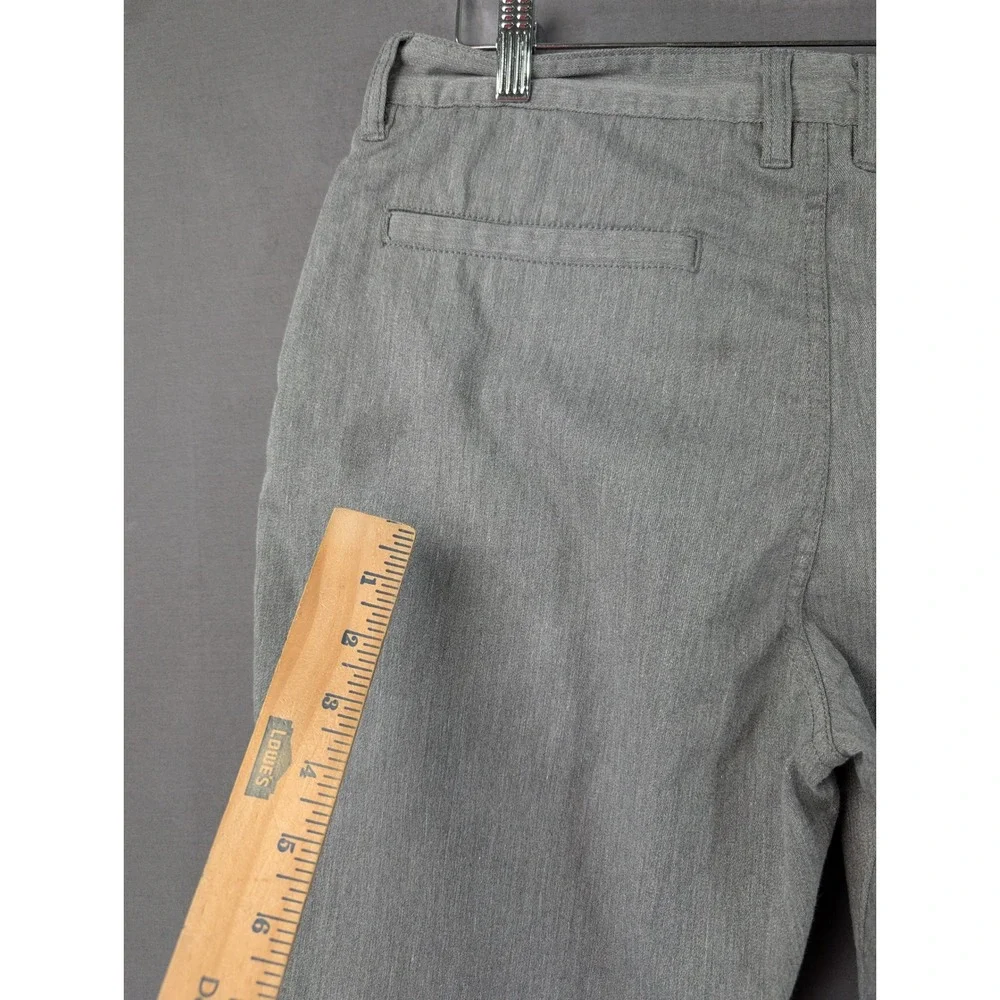 Quiksilver Mens Straight Fit Hybrid Shorts Heather Gray Size 34
